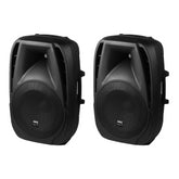 2x IMG Stageline PAK-15DMP Aktivlautsprechersystem